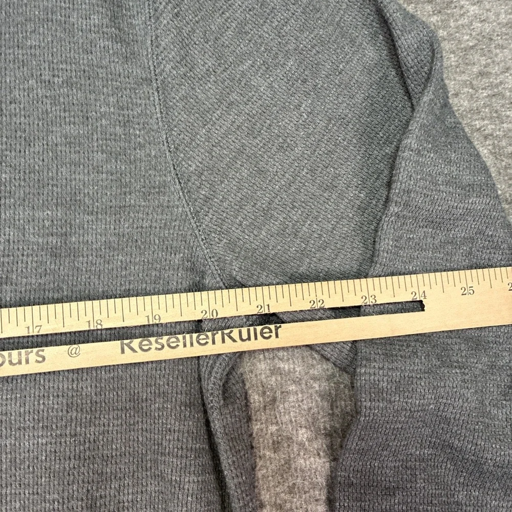 POLO RALPH LAUREN Thermal‎ Shirt Men's XL Gray Long Sleeve Crew Neck 100% Cotton
